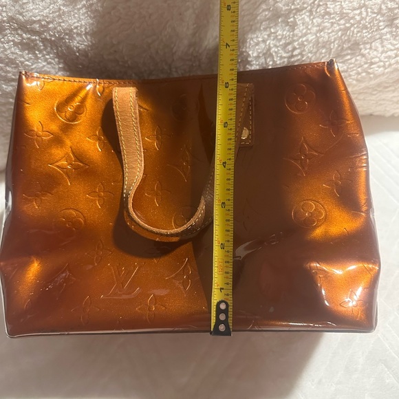 louis vuitton bronze vernis handbag - Picture 13 of 15